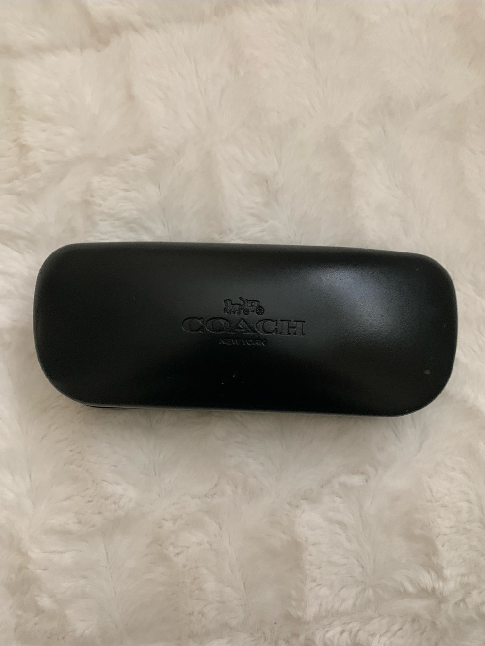Coach Black Hard Shell Eyeglass Case